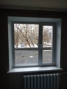 Двустворчатые окна ПВХ