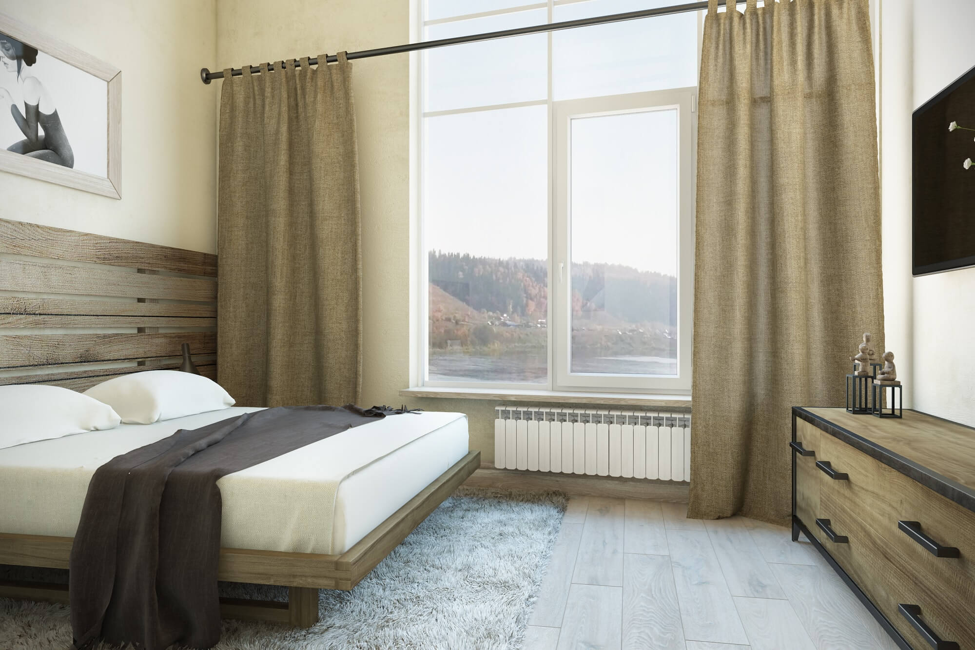 пластиковые окна в спальню недорого